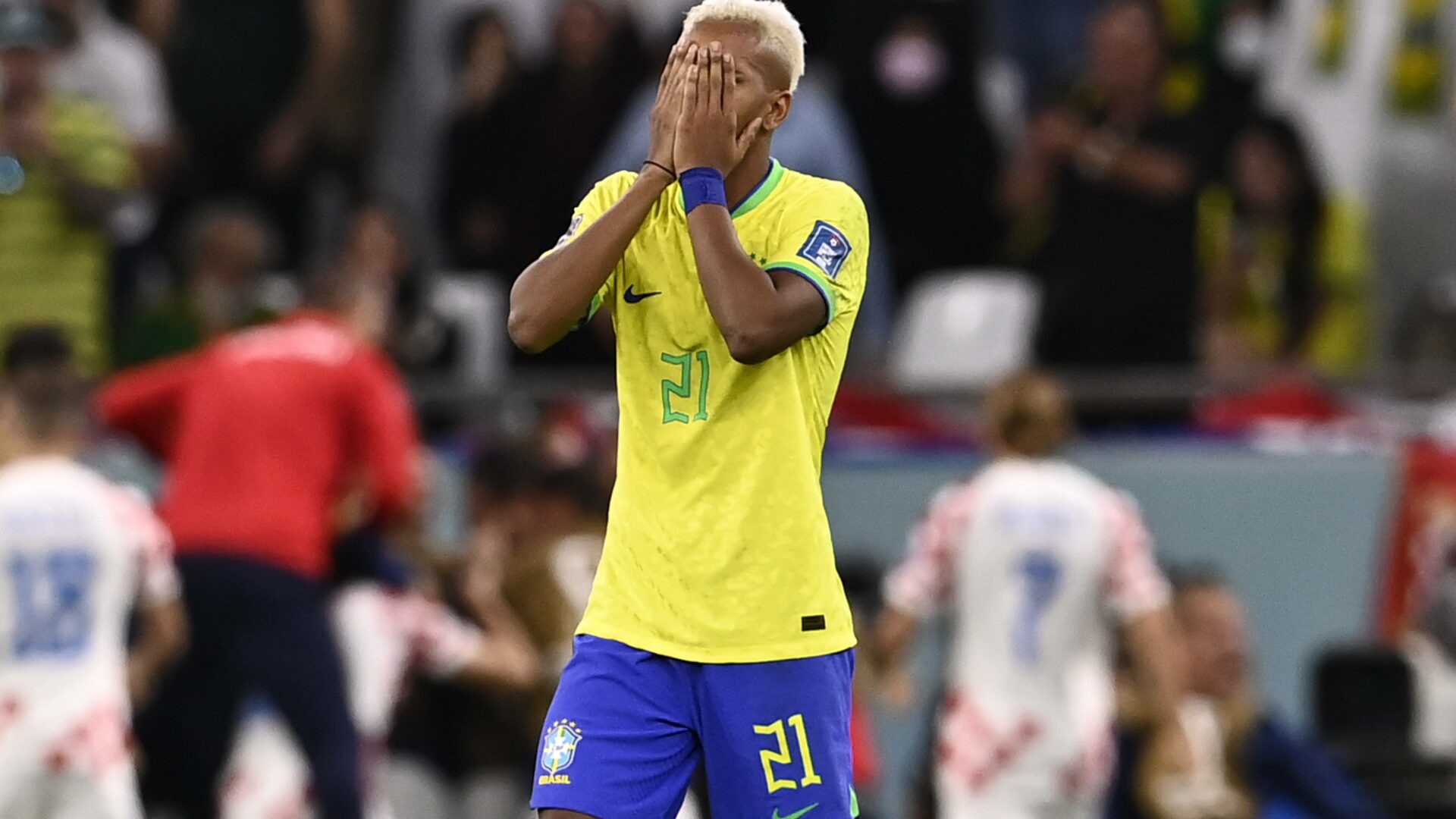 Brazil eliminated from the World Cup by Croatia