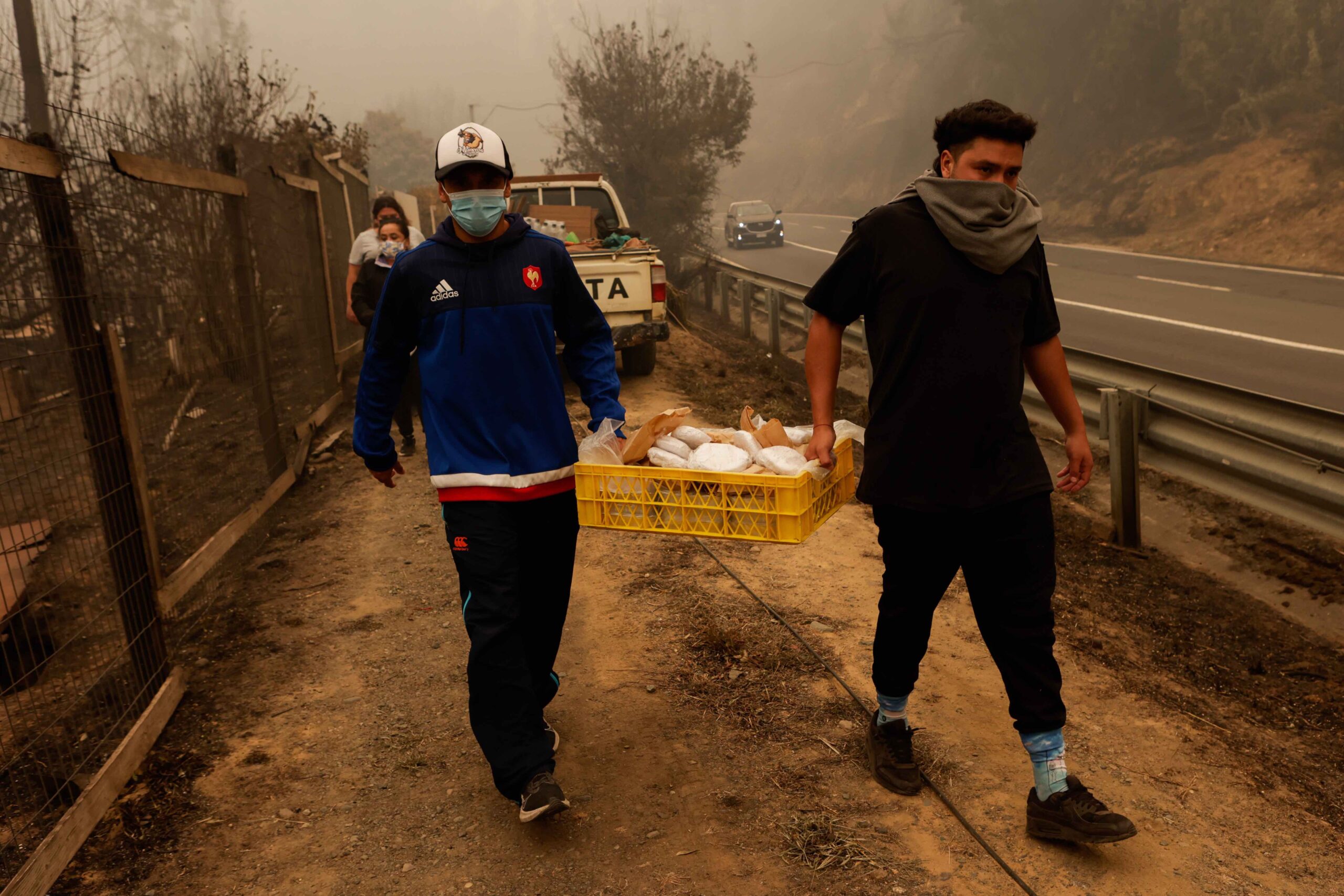 Incendio forestal fuera de control deja 24 muertos en el sur de Chile